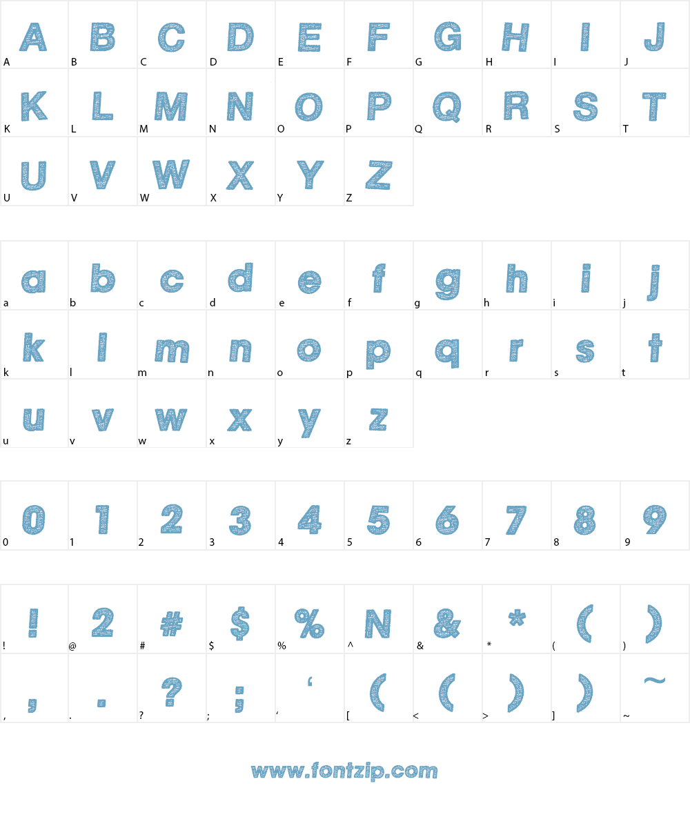Positive Reinforcement Font Character